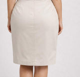 Gonna conformata Luisa Viola  in cotone stretch comfort e stile quotidiano