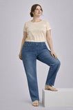 Jeans Emanuela Costa Conformato Donna leggins  Vita Elasticizzata