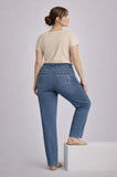 Jeans Emanuela Costa Conformato Donna leggins  Vita Elasticizzata