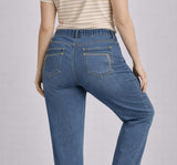 Jeans Emanuela Costa Conformato Donna leggins  Vita Elasticizzata