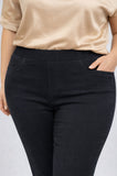 JEANS DONNA RAGAZZA OVER CALIBRATO ELASTICO VITA TASCHE MARCA EMANUELA COSTA ART.EC6422
