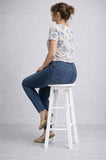 JEANS FLAVIA COSTANTI ELESTICIZZATO CONFORATO TUTTO ELASTICO ARTFC9005