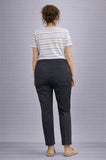 PANTALONE DONNA SOFIA CURVI IN RASATELLO DI COTONE MODELLO JEANS ART AMBP 49