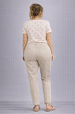 PANTALONI LUISA VIOLA MODELLO JEANS IN RFASATELLO DI COTONE CONFORT FRESCO TRASPIRANTE ART 893F