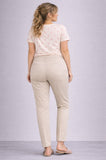 PANTALONI LUISA VIOLA MODELLO JEANS IN RFASATELLO DI COTONE CONFORT FRESCO TRASPIRANTE ART 893F