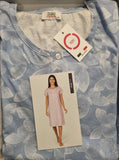 CAMICIA DA NOTTE DA DONNA FANTASIA FLOREALE PURO COTONE ALLACCIATURA BOTTONI MARCA ZERO ART. 4810E