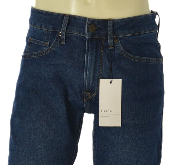 JEANS UOMO TIFFOSI ZIP BOTTONE TASCHE REGOLARE ART.10053506_E10