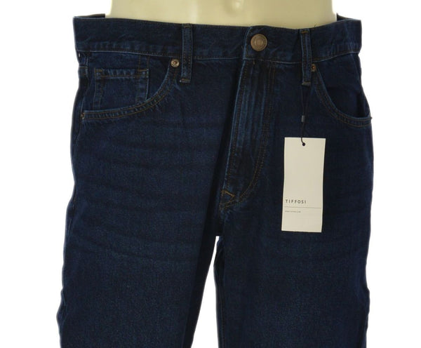 JEANS UOMO TIFFOSI ZIP BOTTONE TASCHE SCURI REGOLARI ART.10064277_E10