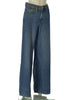 JEANS DONNA TIFFOSI ZIP BOTTONE TASCHE PALAZZO CHIARO ART.10065201