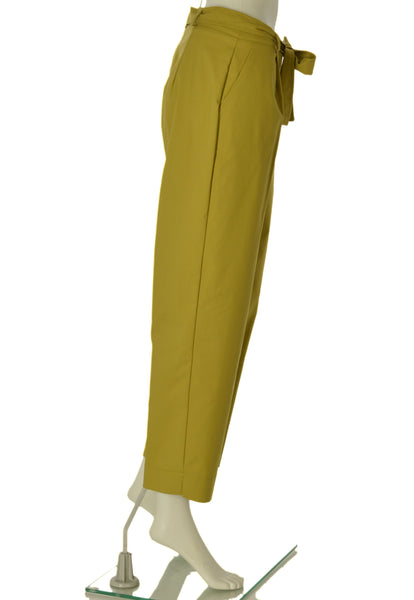 PANTALONE DONNA LAURA BIAGIOTTI ZIP BOTTONE TASCHE PASSANTI SPACCHETTI ART.26P18101