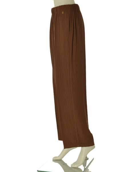 PANTALONE DONNA LAURA BIAGIOTTI ELASTICO TASCHE AMPIO MORBIDO ART.26P1877