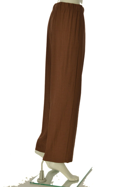PANTALONE DONNA LAURA BIAGIOTTI ELASTICO TASCHE AMPIO MORBIDO ART.26P1877