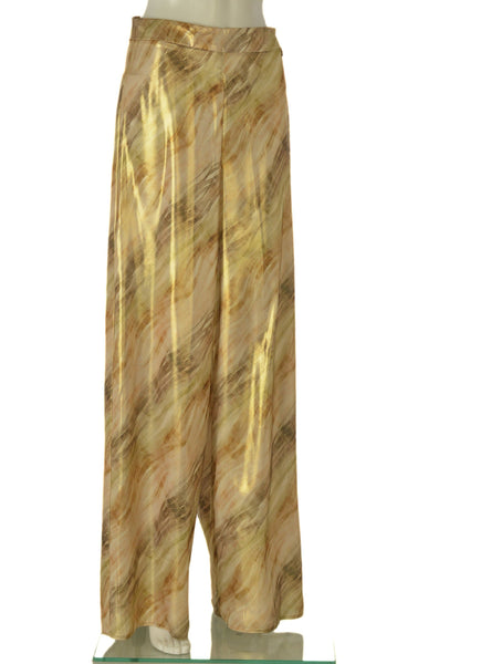 PANTALONE DONNA LAURA BIAGIOTTO ZIP FANTASIA AMPIO ART.26P1871