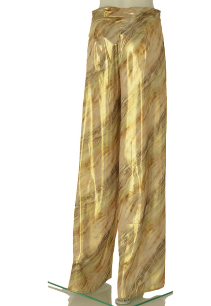 PANTALONE DONNA LAURA BIAGIOTTO ZIP FANTASIA AMPIO ART.26P1871