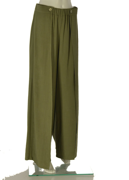 PANTALONE DONNA LAURA BIAGIOTTI ELASTICO SPACCHI MORBIDO ART.26P1880