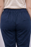 PANTALONE TUTA DONNA GIGLIOROSSO CONFORMATO COULISSE ELASTICOTASCHE COMODOPRATICOART.26040