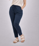 PANTALONE TUTA DONNA GIGLIOROSSO CONFORMATO COULISSE ELASTICOTASCHE COMODOPRATICOART.26040