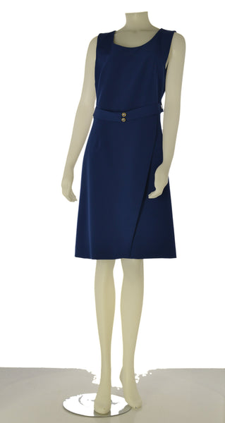 ABITO DONNA GABRIELLA ZIP SMANICATO SPACCO ELEGANTE ART.ILARY