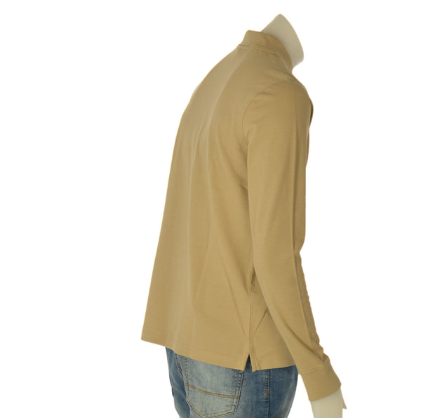 POLO UOMO MANICA LUNGA BEVERLY HILLS POLO CLUB PIQUET COTONE ART. P424125