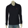 POLO UOMO MANICA LUNGA BEVERLY HILLS POLO CLUB PIQUET COTONE ART. P424125