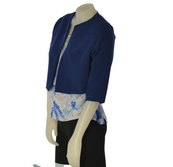 BOLERINO DONNA GABRIELLA ELEGANTE TRE QUARTI SFODERATO CORTO ART.TIR 51