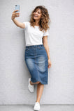 GONNA JEANS GPT EMANUELA COSTA ELASTICIZZATA LUNGHETTE TUTTO ELASTICO ART 2030