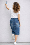 GONNA JEANS GPT EMANUELA COSTA ELASTICIZZATA LUNGHETTE TUTTO ELASTICO ART 2030