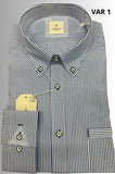CAMICIA ELLE ELLE SPORTING PUTRO COTONE VESTIBILITA REGOLARE MANICA LUNGA COLLO BOTTONCINI ART CHIETI