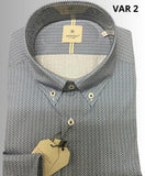 CAMICIA SPORTING ELLE ELLE PURO COTONE LINEA REGAOLARE MANICA LUNGA BOTTONCINI ART PONZA