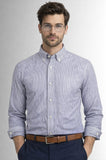 CAMICIA UOMO ELLEELLE SPORTING PURO COTONE MANICA LUNGA COLLO BOTTONCINO VESTIBILITA' REGOALRE ART OLIMPO