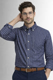 CAMICIA UOMO ELLEELLE SPORTING PURO COTONE MANICA LUNGA COLLO BOTTONCINO VESTIBILITA' REGOALRE ART OLIMPO