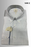 CAMICIA UOMO ELLEELLE SPORTING PURO COTONE MANICA LUNGA COLLO BOTTONCINO VESTIBILITA' REGOALRE ART OLIMPO