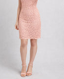 ABITO DONNA TRISLINE ART. AB10210 PIZZO E FODERA  IN MAGLINA