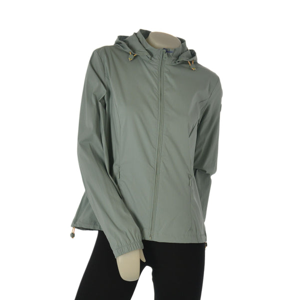 GIUBBINO DONNA VIRGINIABLU ZIP CAPPUCCIO POLSINI TASCHE PRATICO ART.MALVA-24C