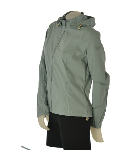 GIUBBINO DONNA VIRGINIABLU ZIP CAPPUCCIO POLSINI TASCHE PRATICO ART.MALVA-24C