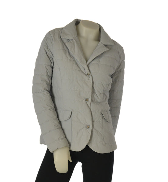 GIUBBINO DONNA VIRGINIABLU BOTTONI COLLETTO TASCHE LAVORATO ART.GLICINE-24C