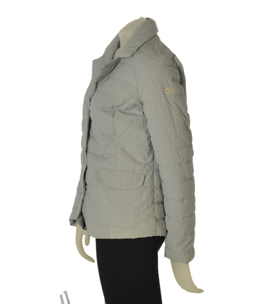 GIUBBINO DONNA VIRGINIABLU BOTTONI COLLETTO TASCHE LAVORATO ART.GLICINE-24C