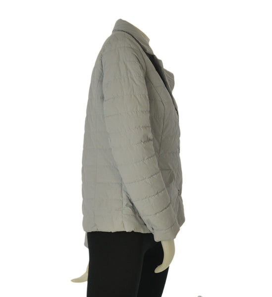 GIUBBINO DONNA VIRGINIABLU BOTTONI COLLETTO TASCHE LAVORATO ART.GLICINE-24C