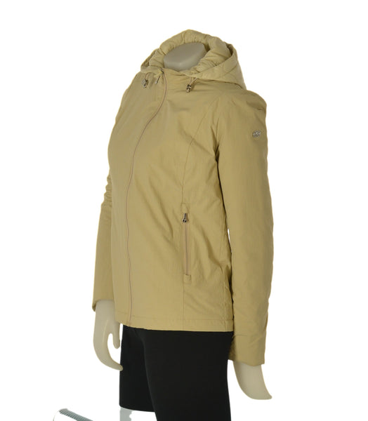 GIUBBINO DONNA VIRGINIABLU ZIP TASCHE CAPPUCCIO SPACCHETTI LAVORATO ART.IRIS-24C