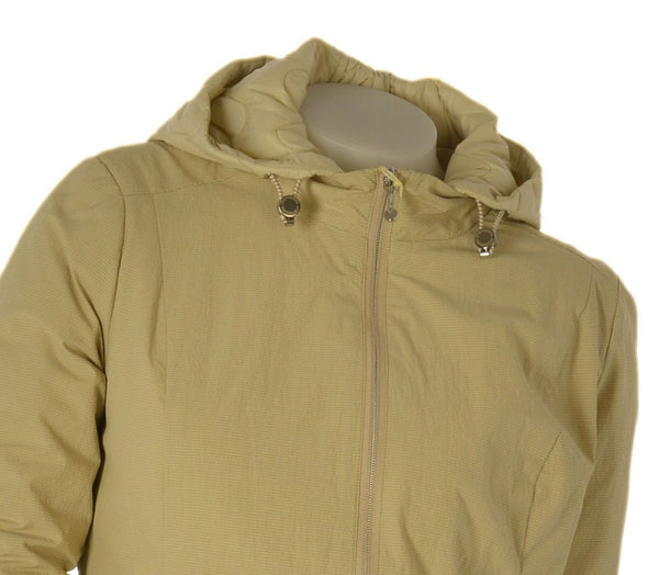 GIUBBINO DONNA VIRGINIABLU ZIP TASCHE CAPPUCCIO SPACCHETTI LAVORATO ART.IRIS-24C