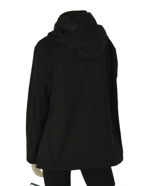 SPOLVERINO DONNA MIRELLA CONFORMATOZIP BOTTONI TASCHE CAPPUCCIO COMODOPRATICA ART.ARTISTA CONF