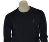 MAGLIONE UOMO BEVERLY HILLS POLO CLUB GIROCOLLO BASICO LOGO COTONE ART. M43440