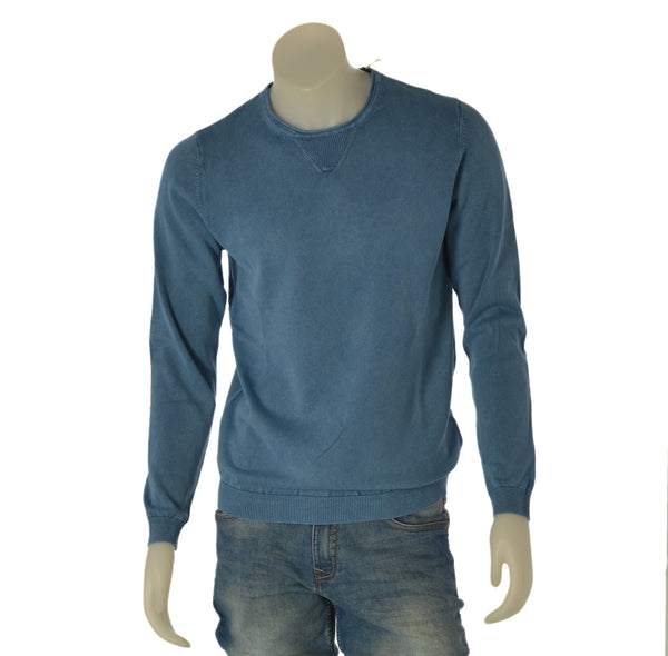 MAGLIONE UOMO RIFLE GIROCOLLO BASICO COTONE ART. RFTR522