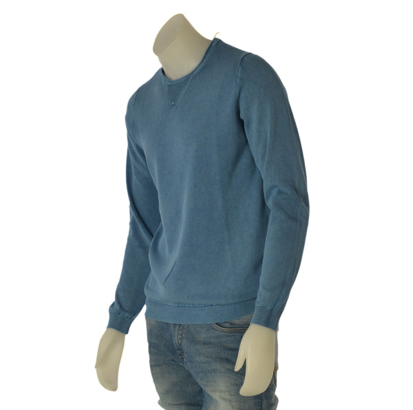 MAGLIONE UOMO RIFLE GIROCOLLO BASICO COTONE ART. RFTR522