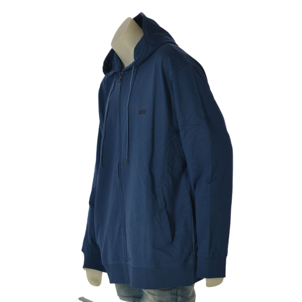 FELPA UOMO RIFLE TAGLIE OVER FULL ZIP CAPPUCCIO GARZATA ART. ORFF302