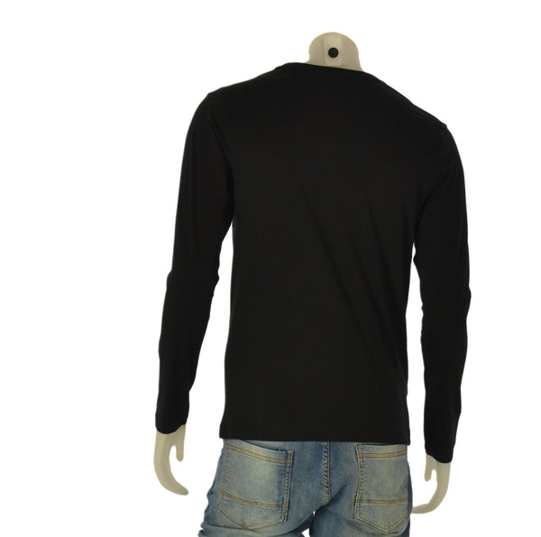 MAGLIA UOMO RIFLE GIROCOLLO MANICA LUNGA JERSEY COTONE LOGO ART. RFT180