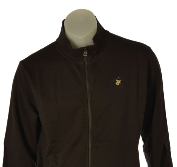 FELPA UOMO BEVERLY HILLS POLO CLUB FULL ZIP TASCHE COTONE GARZATO ART. F451860