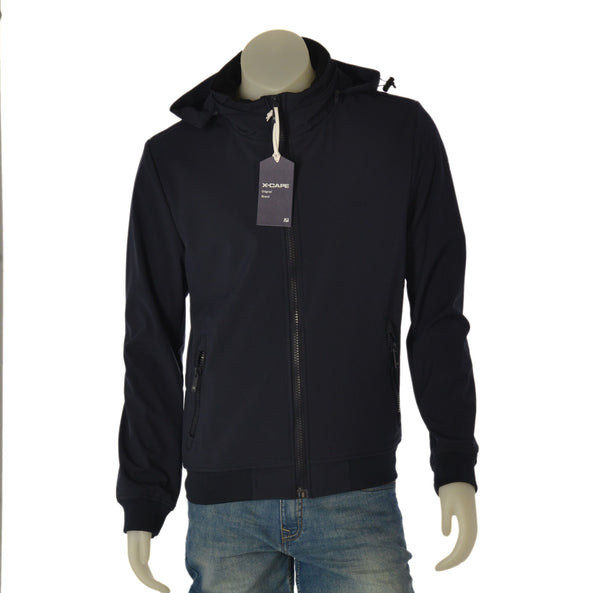 GIUBBETTO UOMO X-CAPE TECNICO CAPPUCCIO ZIP TASCHE ART. KROME