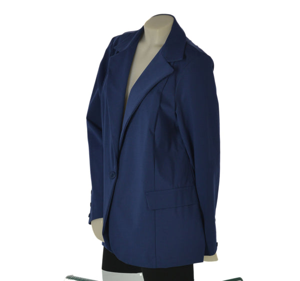 GIACCA DONNA BARBARELLA TAGLIE OVER SFODERATA JERSEY ELASTICIZZATO SPACCO BOTTONE ART.  1008GX