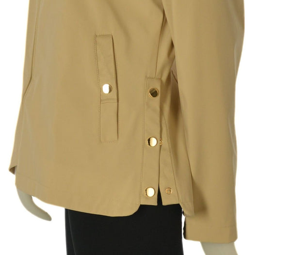 GIACCA DONNA MIRELLA FODERATA ANTIVENTO ANTIPIOGGIA  CAPPUCCIO ZIP TASCHE ART. GISELLE